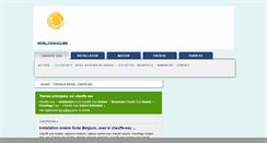 Desktop Screenshot of installation-solaire.org